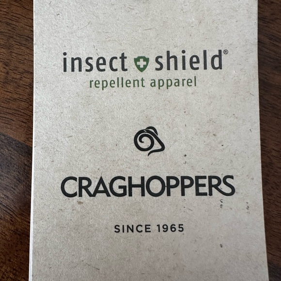 Craghoppers Red and Black Leggings with Insect Shield - Picture 3 of 13